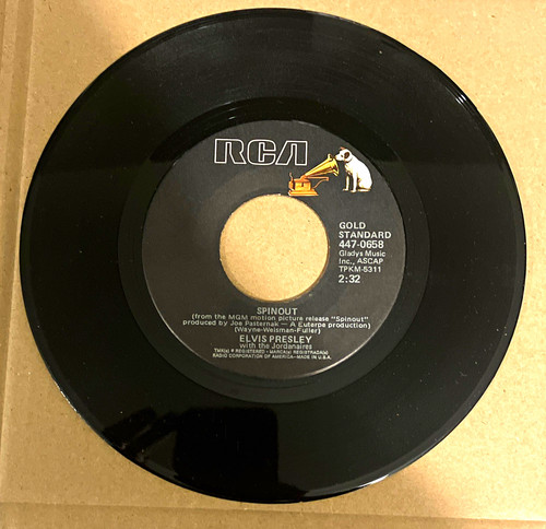 Elvis presley spinout rca - spinout,
