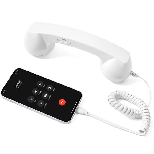 Retro phone handset for - handset,