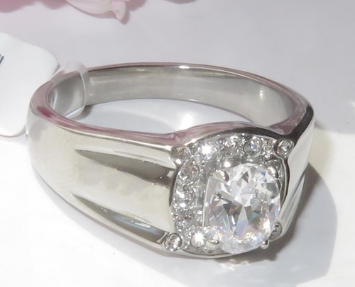 Mens pinky ring - , oval