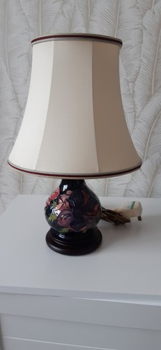 Moorcroft anemone table - anemone,