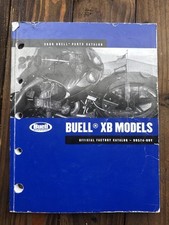 Used 2009 Buell XB Models Official Factory Parts Catalog, 99574-09Y*