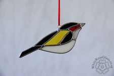 Stained Glass British Bird
