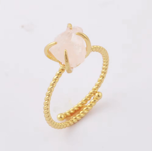 Rose quartz raw healing - raw,