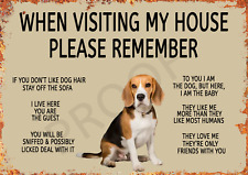 Funny Dog Beagle Aluminium