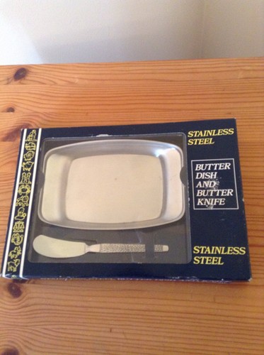 Retro stainless steel butter - retro,