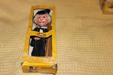 EARLY  PELHAM PUPPET  SM  "SCHOOLMASTER "  BOXED  1950S  UNTANGLED