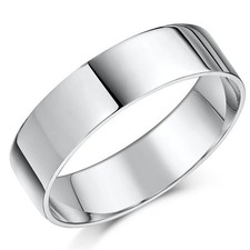 6mm Platinum Wedding Ring