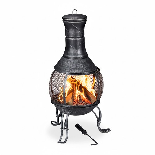 Chiminea outdoor heater garden - outdoor,