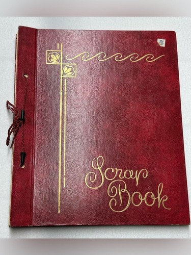 Mid century red scrap - mid‑century, book