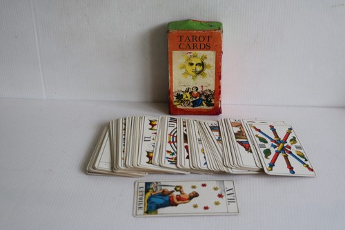 Vintage swiss tarot cards - swiss,