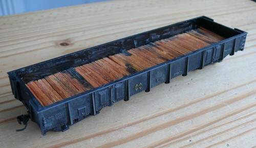 On30 custom built - open, wagon