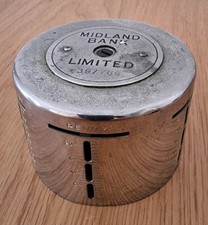 Vintage Midland Bank Brass
