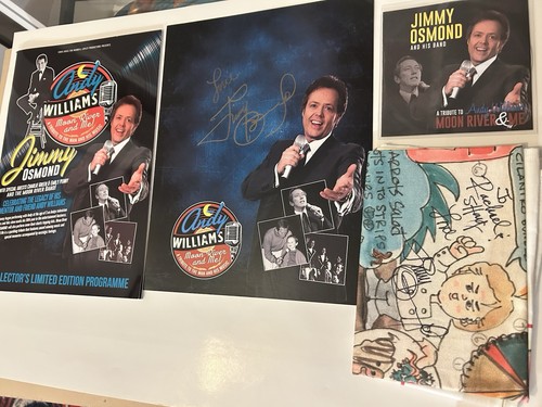 Bundle signed jimmy osmond - signed,