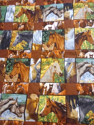 Handmade patchwork blanket - handmade,