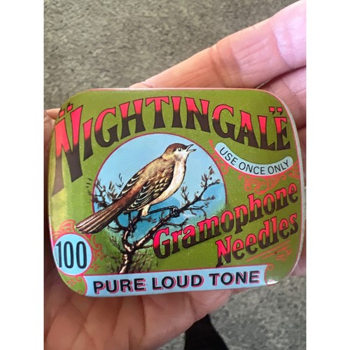 Nightingale gramophone needles - gramophone,
