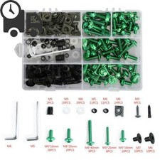 Green Fairing Bolts Screws Kit
