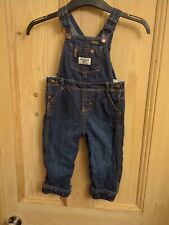 Oshkosh B'gosh Dungarees Heart Lining- Size 18 Month- Denim- Lined- Great Wear