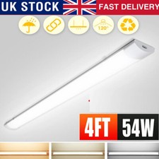120CM LED BATTEN LIGHT STRIP LIGHTS PROFILE SLIM FLUORESCENT FITTING TUBE LIGHT