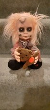 Scary Doll 13inch Animatronic with sound and eyes that turn red