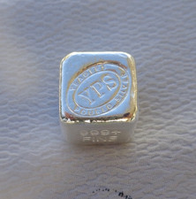 1 oz. YPS CUBE ingot .999 fine