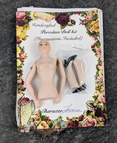 Handcrafted porcelain doll kit - handcrafted,