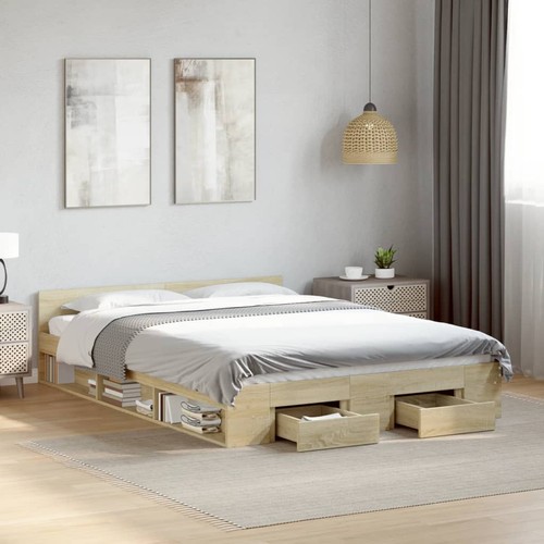 Modern wooden double size - modern,
