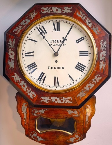 Victorian octagonal drop dial