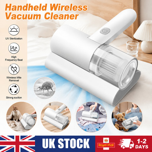 Handheld mite remover - handheld, bed