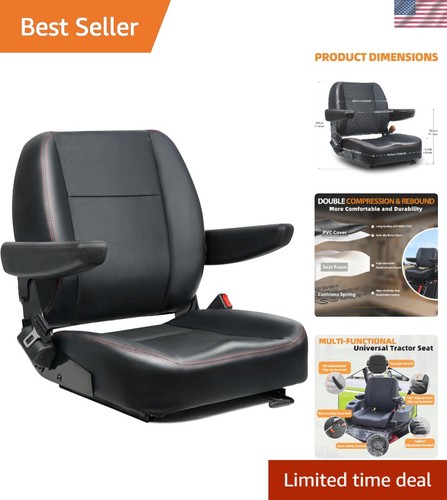 Adjustable tractor seat for - tractor,