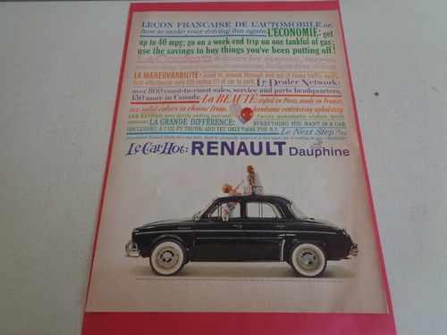 1950s renault car - 1950s, interior