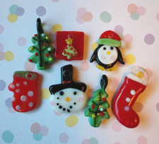 7 x Handmade glass Lampwork