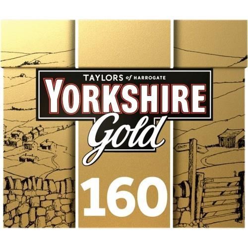 Yorkshire tea gold 160 - gold,