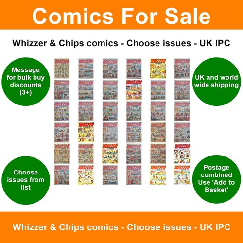 Whizzer chips comics - chips,