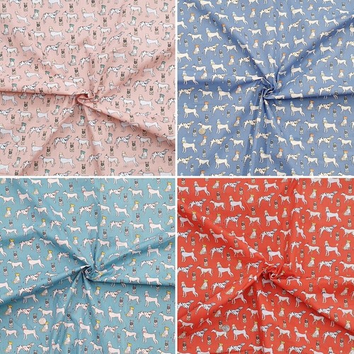 Polycotton fabric dog breeds - fabric,