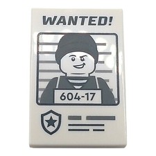 LEGO ® wanted shield man with