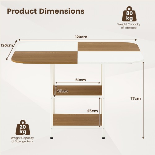 Wooden console table 120cm - wooden,