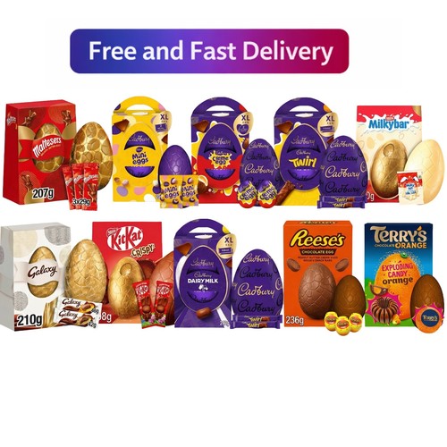 Easter egg chocolate gift - chocolate, xl
