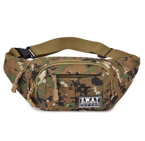 Camouflage bum bag waist - camouflage, /