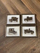 4 Veteran Car 3D Brass Picture