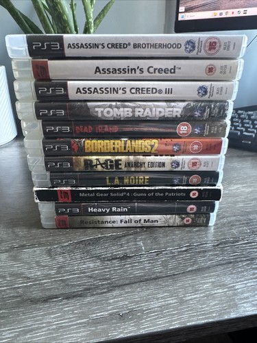 Playstation game bundle - 3, x