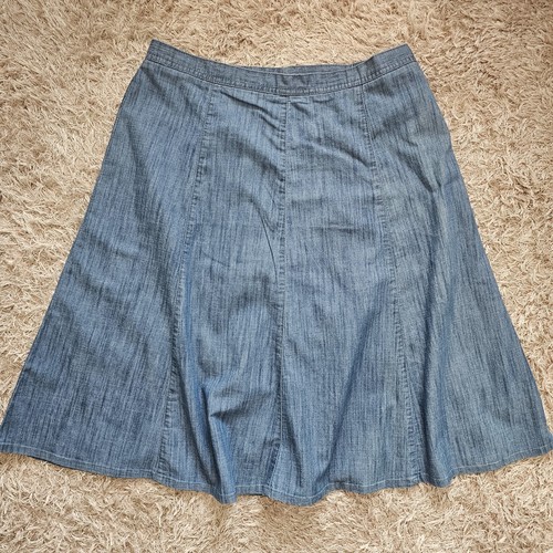 Damart ladies chambray blue - ladies,