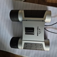 MIRANDA BINOCULARS WITH CASE 8 X 21