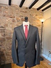 Moss Esq Grey Suit Jacket