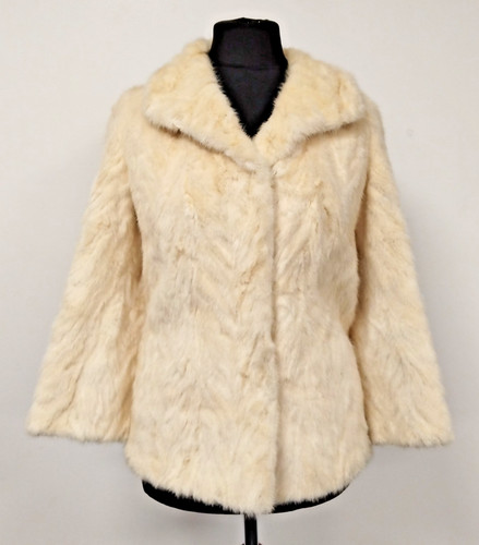 Vintage cream real - cream, rabbit