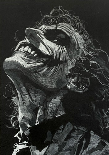 Original joker art pencil - original,