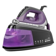 Daewoo 2400W Electric Steam Generator Iron 1.2 Litre Station Ceramic Soleplate