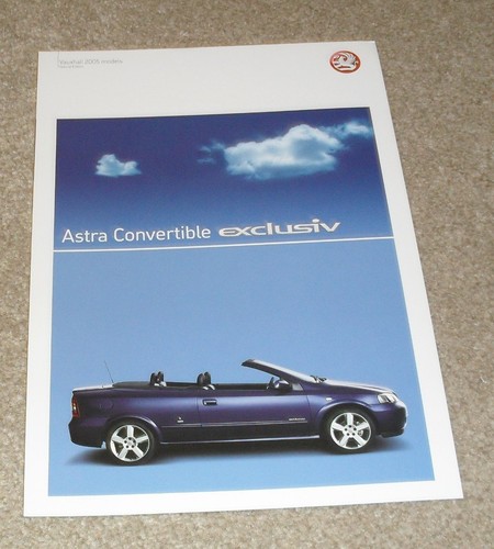 Vauxhall astra convertible - vauxhall,