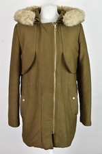 MANGO SUIT Khaki Padded Coat