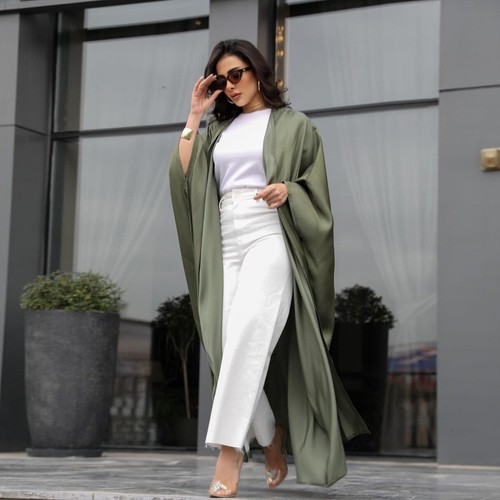Open kimono abaya dubai - kimono,