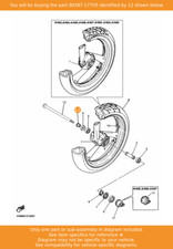 YAMAHA Collar, 90387-177V5 OEM
